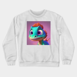 Baby Dinosaur Dino Bambino - Sofia Crewneck Sweatshirt